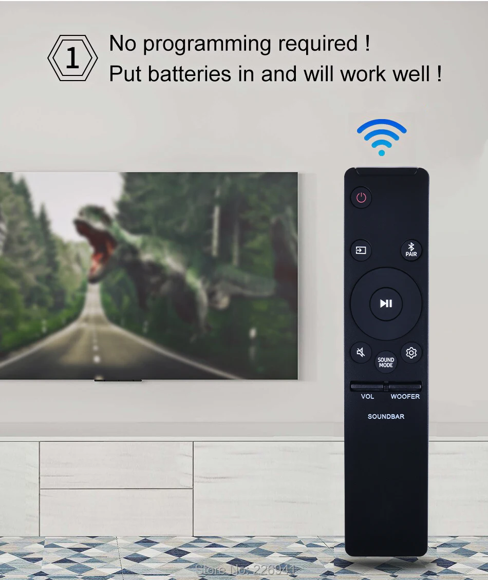 Ah5902767a Remote Control Use For Samsung Sound Bar Hwn450 Hwn550 Hw