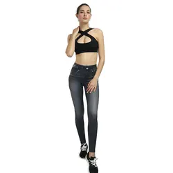 Wholesale Seamless Pants Ladies Soft Yoga Fitness Skinny Workout Pencil Slim jeggings jeans women