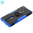Nokia Phone Luxury Magnetic Case For Nokia 2.4 Car Casing Mobile Phone Ring Holder Stand Phone Case