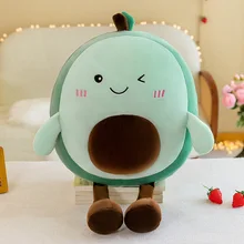 Plush Toy New Cartoon Pillow Girl Gift Avocado Doll Pillow