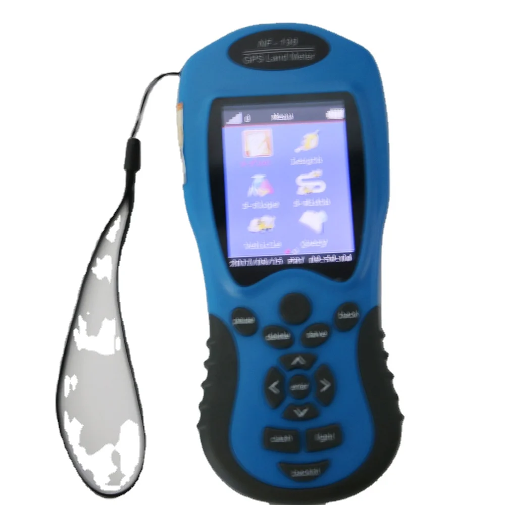 HONGIGI NF-198 Dispositifs de Test GPS Compteur de Terrain GPS Écran LCD Valeur de Mesure Figure Arpentage et Mesure des Terres agricoles Mesure 