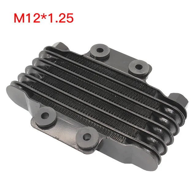 Motorcycle Oil Cooling Kit Cooler Radiator Oil Cooler Set Compatible 50cc 70cc 90cc 110cc 125cc 140cc Dirt Bike Monkey Bike Dax Pocket D