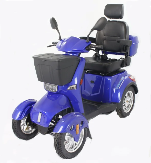 Outdoor 4 Wheels Leisure Fashion Elderly Mobility Scooter Power