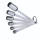 Tools Adjustable Coffee Stainless Steel Measuring Spoon Set For Kitchen Measuring Tools