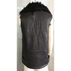 Leather Women Jacket Leatherleather New Design Fur Collar Leather Body Black Fit Women Jacket