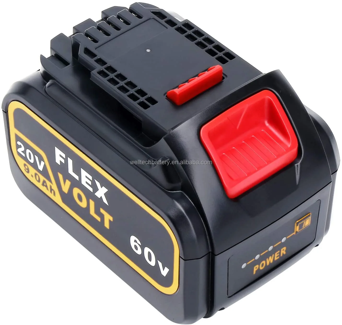 Factory Wholesale Dcb606 20v 60v 9 0ah Lithium Ion Max Flexvolt Battery