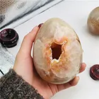 Agate Hot Sale Natural Agate Crystal Cave Druzy Agate Geode Eggs For Healing
