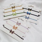 Design Bracelet Handmade Bracelet Handmade Design 2021 Women Jewelry Crystal String Rope Butterfly Bracelet