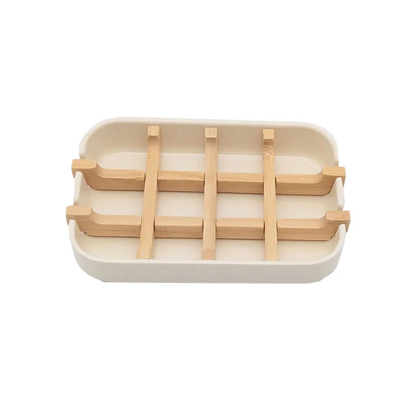 Promotional Travel Soap Box Environmental Protection Wooden Soap Holder Waterproof Home Bathroom Draining Feature