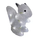 3d Decoration 20*9*12CM Bowed Polar Bear LED 3D Acrylic Animal Statue Mini Children's Day Decoration Light