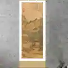 Traditional Chinese Art Prints Of Zen Master Under A Forest Of Plane Trees And Bamboo