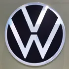 Chrome Emblems Automotive Germany Automotive Signage Frontlit Auto Emblem 3D Vacuum Chrome Car Logo Sign