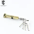 Key Locks Locks Door Euro Brass Cylinder Lock Key Knob Door VN Copper Mortise Cylinder For Vietnam Market