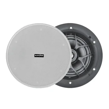 High-end Design 8ohms Ceiling Speaker Coaxial Square 6 Inch RMS 40W Speaker