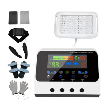 Advanced skincare panel with red and blue light therapy Best led red light therapy device with red light therapy panel at home