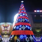 Frandwell Christmas Tree Manufacturer 10m Led Light Outdoor Giant Christmas Boxes Tree