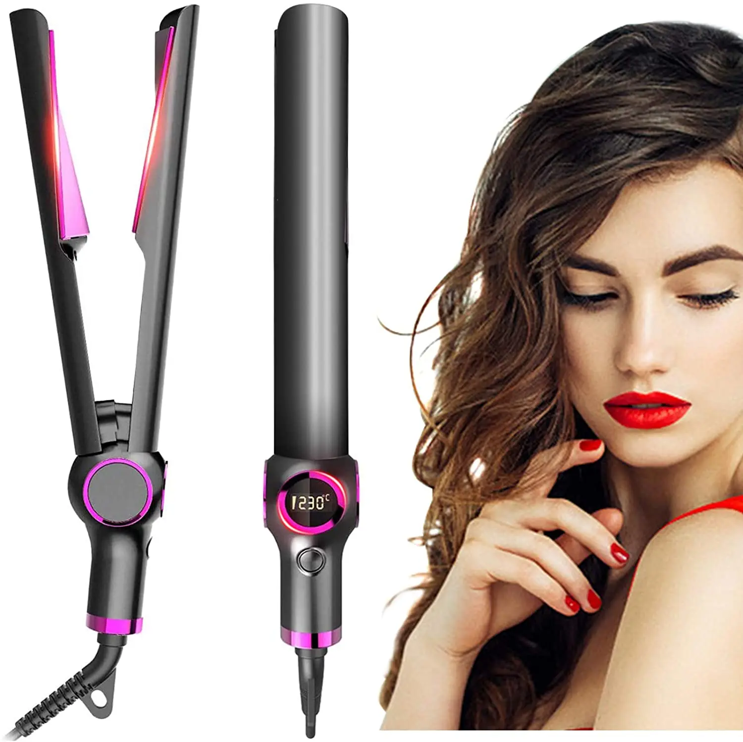 best 2 in 1 hair straightener and curler