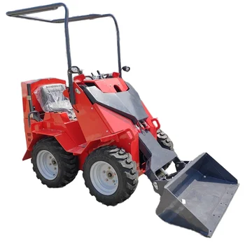 China 3.5 Ton Skid Steer Loaders High Quality Tracked Sliding Loader Mini Skid Steer With Attachments