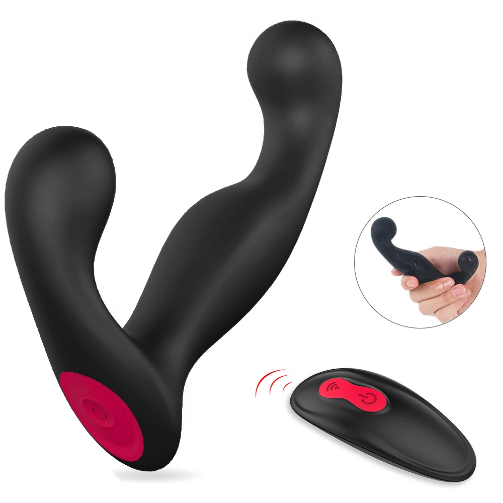 S-hande Silicone Remote Wireless Prostata Massager Vibrator Homemade Anal Sex Toy For Men Masturbating Anal Vibrator