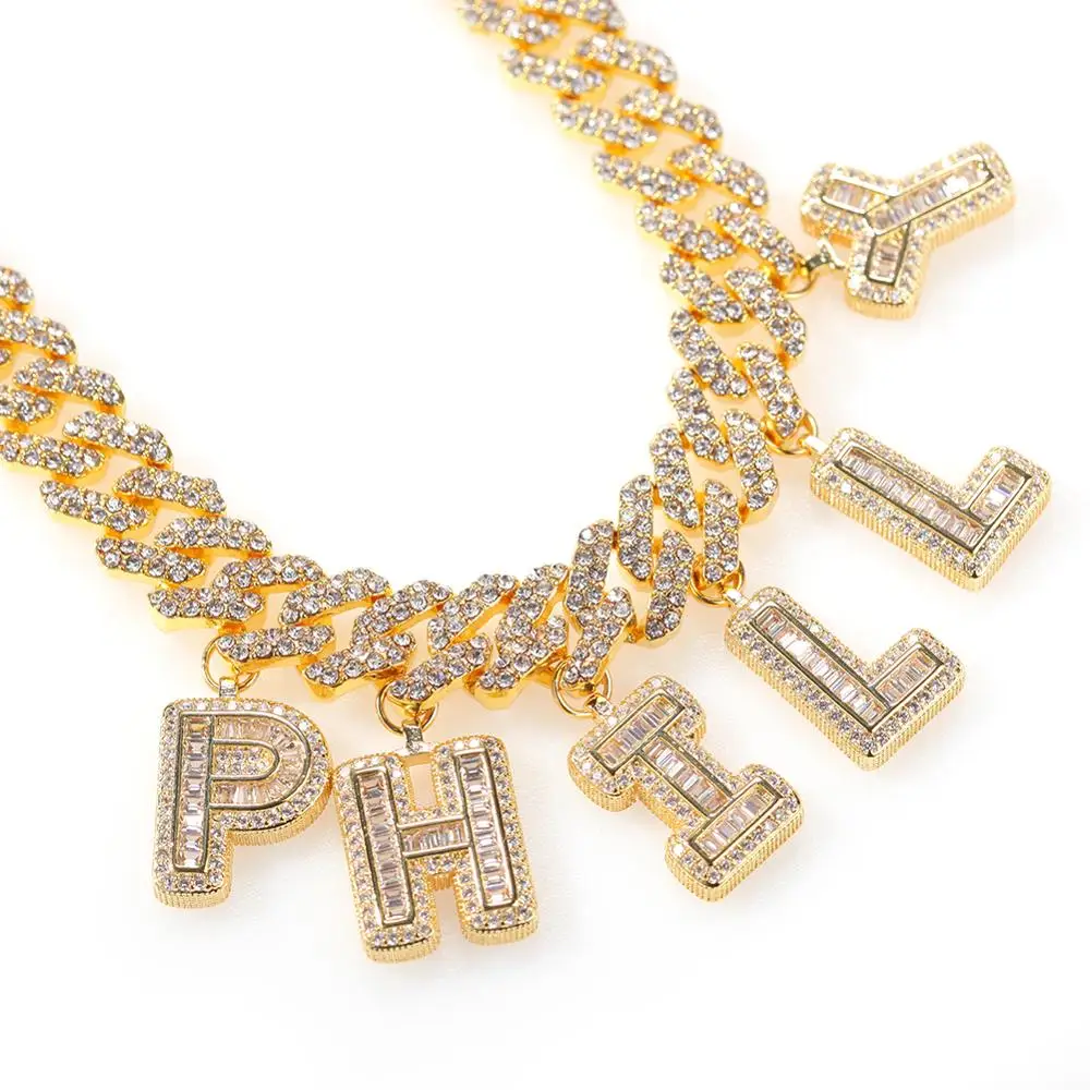 Name Necklace Gold For Woman Customize 