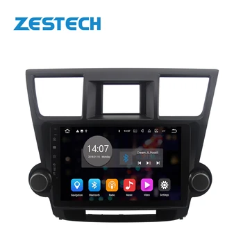 ZESTECH 10.1"Android 10 dvd player for Toyota HIGHLANDER 2009-2014 cd car stereo radio tv dvd player and navigation system