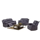 Furniture Swedish Multi-purpose Turkish Furniture Upholstery 6 Sets Motion Sofa Zoy-9393F