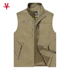 Men Vest Fashion Men Vest Autumn Customized Loose Large Size Fishing Camera Military Vest