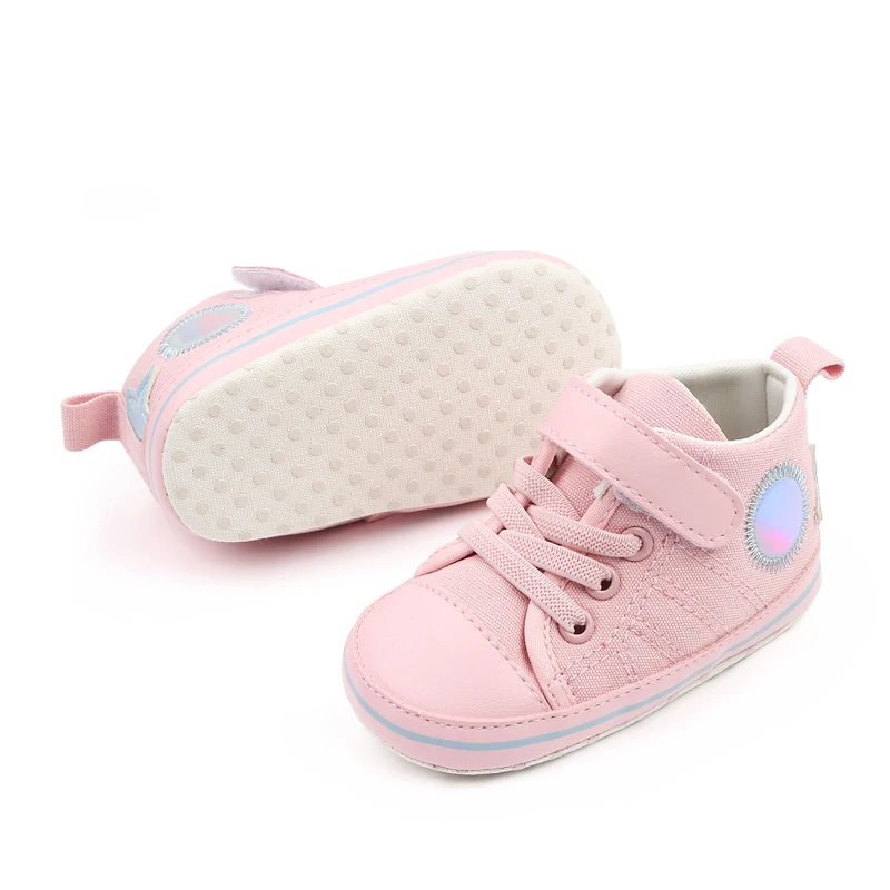 High Quality Soft Sole Canvas Baby Sneakers for Boys and Girls Spring Autumn 2025 supplier