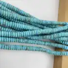 Popular Hot Sell Turquoise Abacus Bead Round Stone Beads Necklace Stone Beads