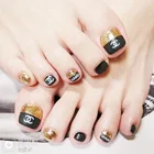 Custom Nail Sticker Art Price Nail Art Custom OEM/ODM Nail Polish Sticker Toe Sticker Nail Art