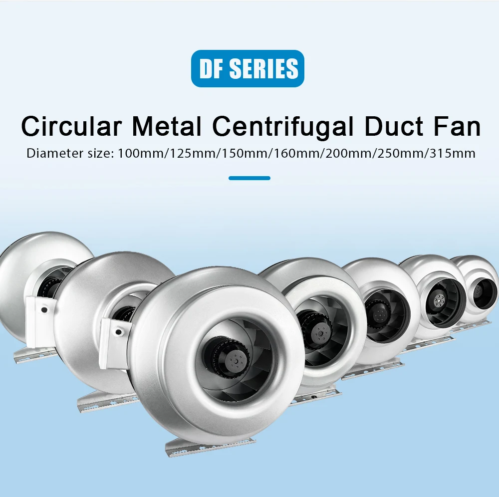 Inline Duct Fan, DCFAIR, 6-Inch, 240V - detail 6