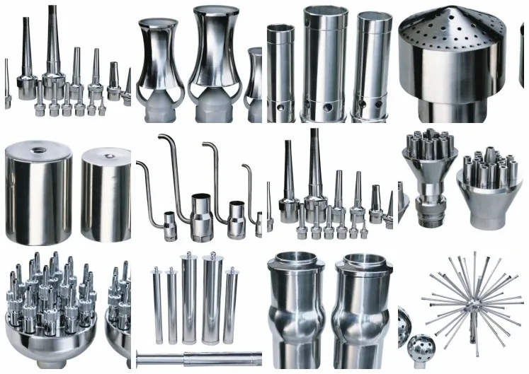 Factory Supply Stainless Steel Brass Adjustable Three Layer Flower Fountain Nozzle supplier