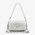 Handbags Handbag Leather Handbags Luxury Sling Bags For Women Girls Crossbody Chain Bag Purse Handbag