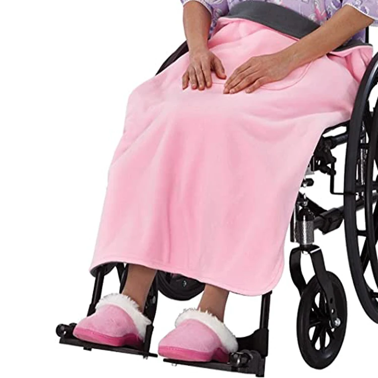 washable wheelchair blanket unisex adaptive microfibre polar fleece wheelchair blanket cover