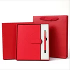 Business Business Planner A5 Leather Custom Luxury Diary Notebooks Gift Set