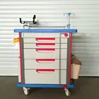 Cart Lock Hospital Cart Hospital ABS Crash Cart With Plastic Lock