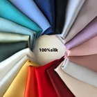 Scarf Square Custom In Bulk Printed Hair Wrap Oversize 90cm*90cm Solid Colors Black Colored Satin Shawl Silk Scarf