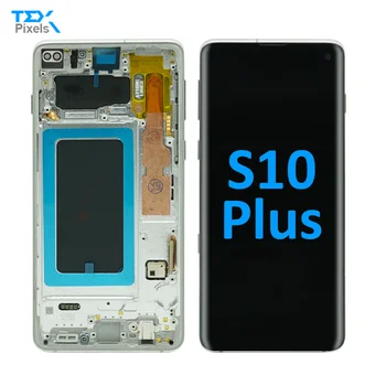 Factory price good quality mobile phone  screen for samsung S10 plus touch LCD display replacement