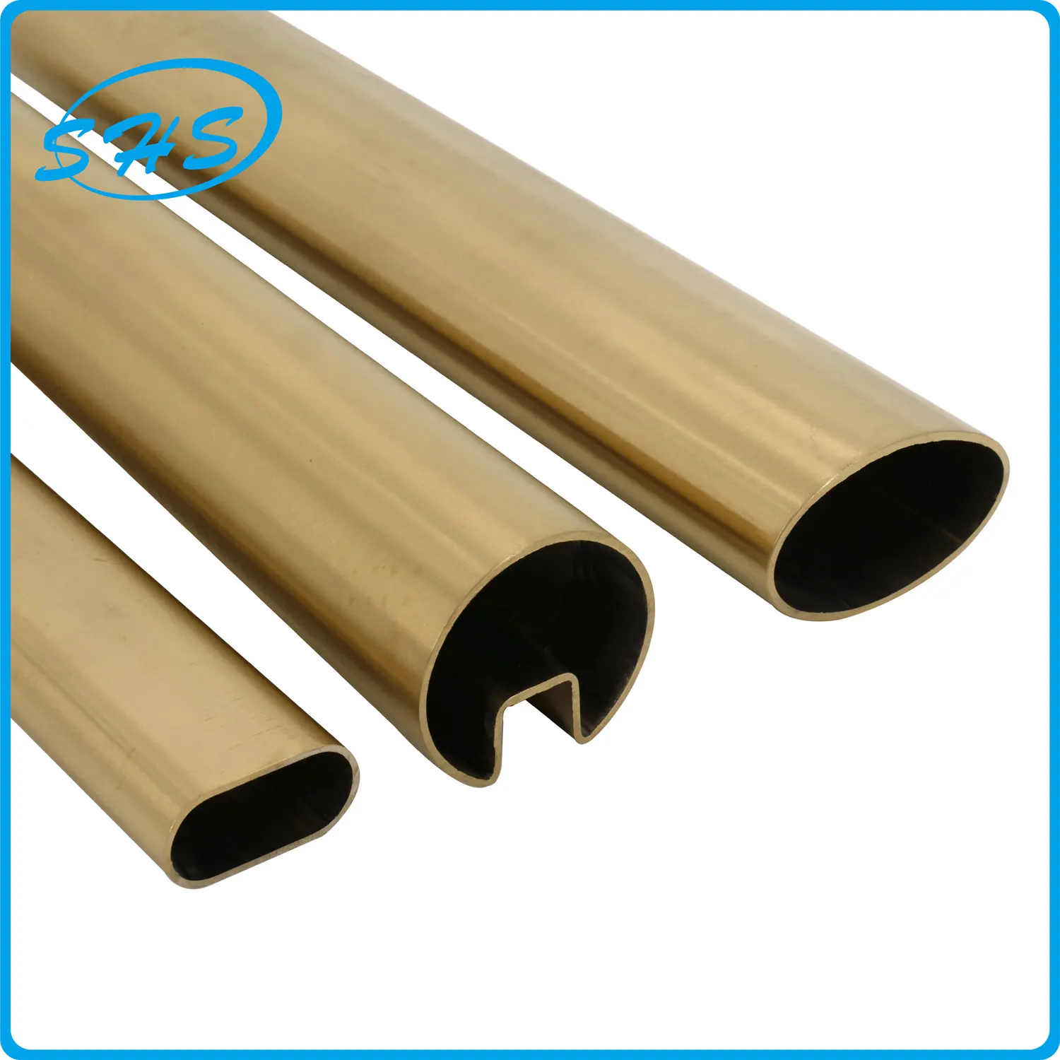 Stainless Steel Round Pipes Ba And No Tube Grooved Pipe Round