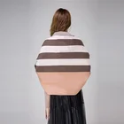 Scarf Stock Winter Poncho With Sleeves For Ladies Khaki Viscose Cotton Long Plaid Pattern Scarf Wool Shawl