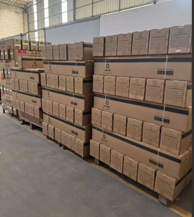 90/100/120/150/180mm Factory Wholesale Price Doorway Air curtain Cross Flow details