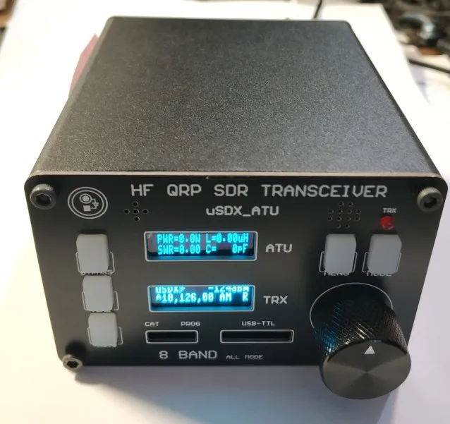 Package Box Usdx Sdr Transceiver All Mode 8 Band Hf Ham Radio Qrp Cw