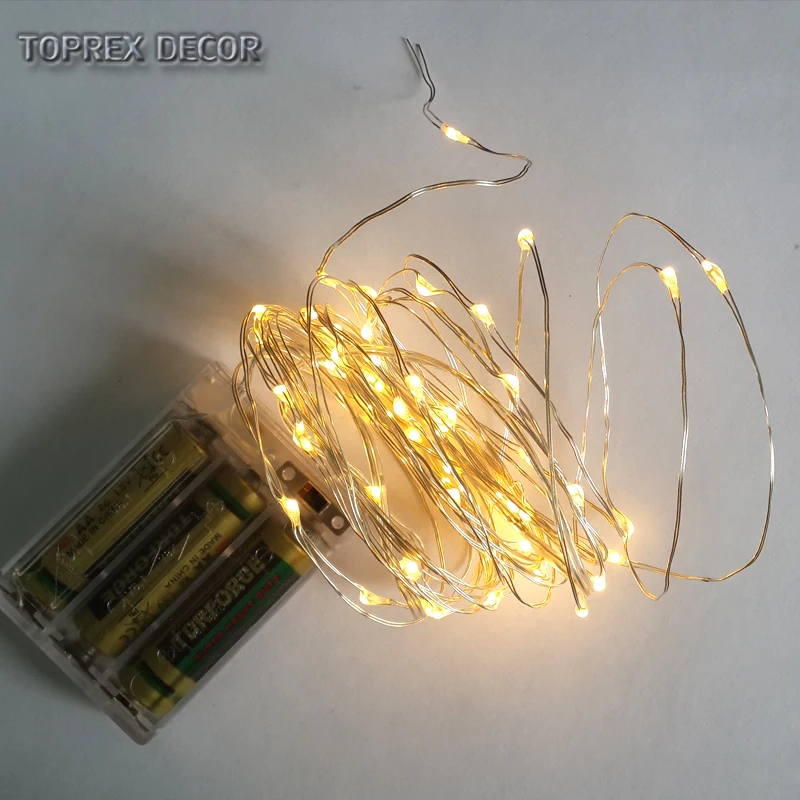 thin led string lights