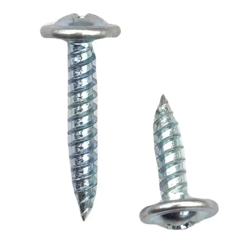 High Quality Cross Recessed Stainless Steel Screw A2-70 Grade Self-Drilling Coarse Thread 25mm Length M3.5 Size supplier
