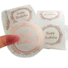 Adhesive Roll Customized Personalized Vinyl Printed Strong Adhesive Roll Stickers With Brand Logo