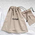 Bag Organic Muslin Cotton/Canvas Drawstring Bag