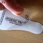 Transparent Sticker Custom Printing Removable Vinyl Waterproof Transparent Hygiene Sticker For Swimwear