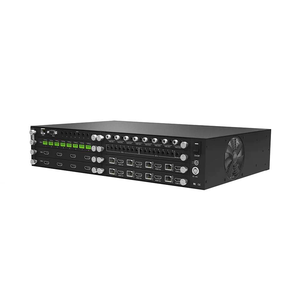 8x8 HDbaset matrix 4K60hz 4:4:4 8x HDMI inputs 8x HDbaseT out puts 8x8 HDMI matrix