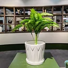 Garden Flower Pot Garden Plant Pot Ceramic Wholesale Mini Ceramic Garden Flower Pot For Plants