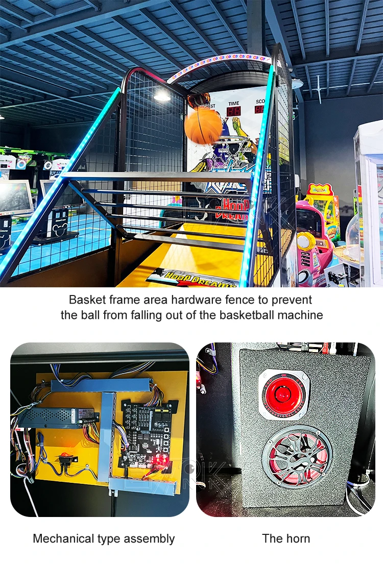 Coin Operated Indoor Amusement Center Electronic Arcade Street